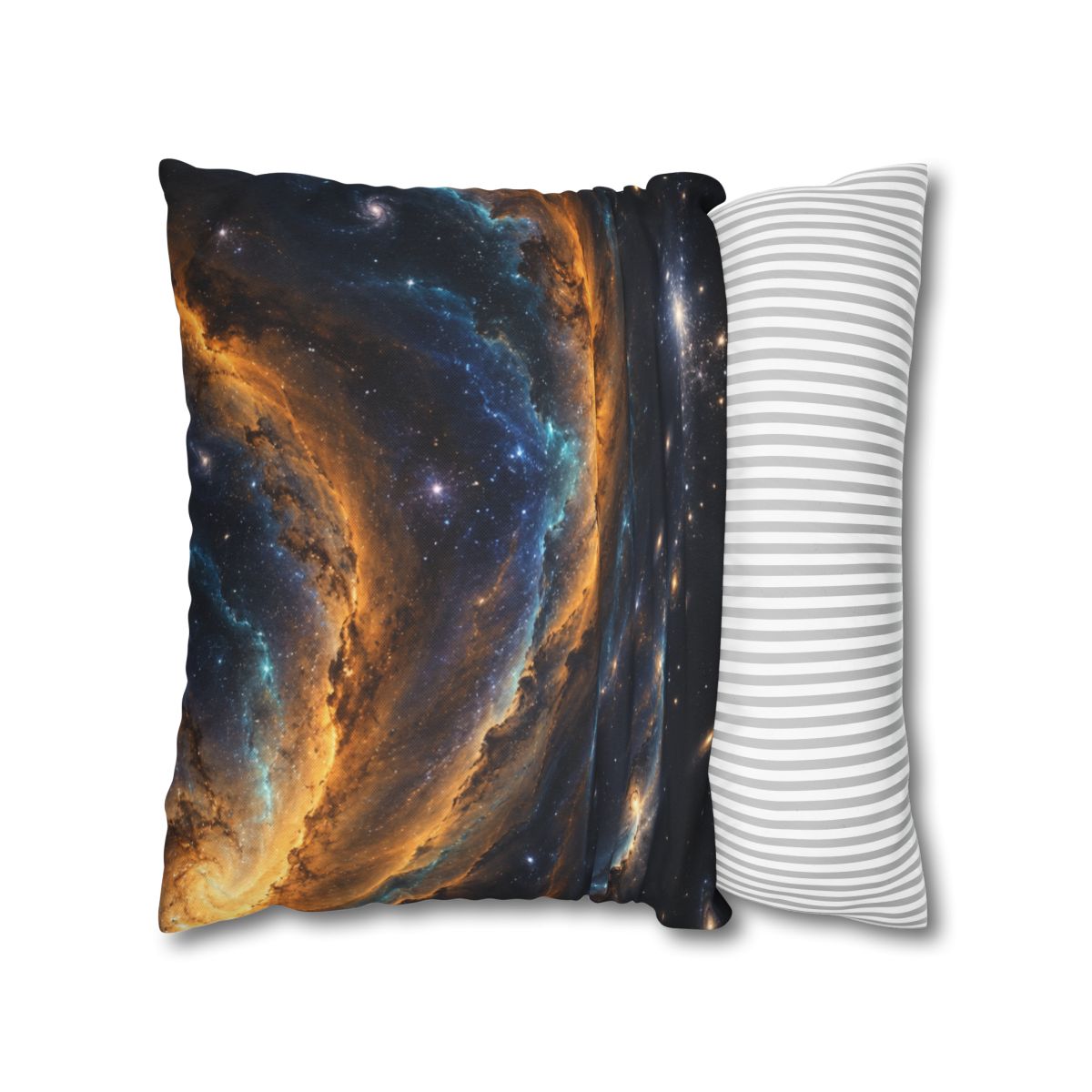 Saffron Voidwave Canopy soft cotton pillow cases [AI-898c4bb3-597ea3d4f53d]