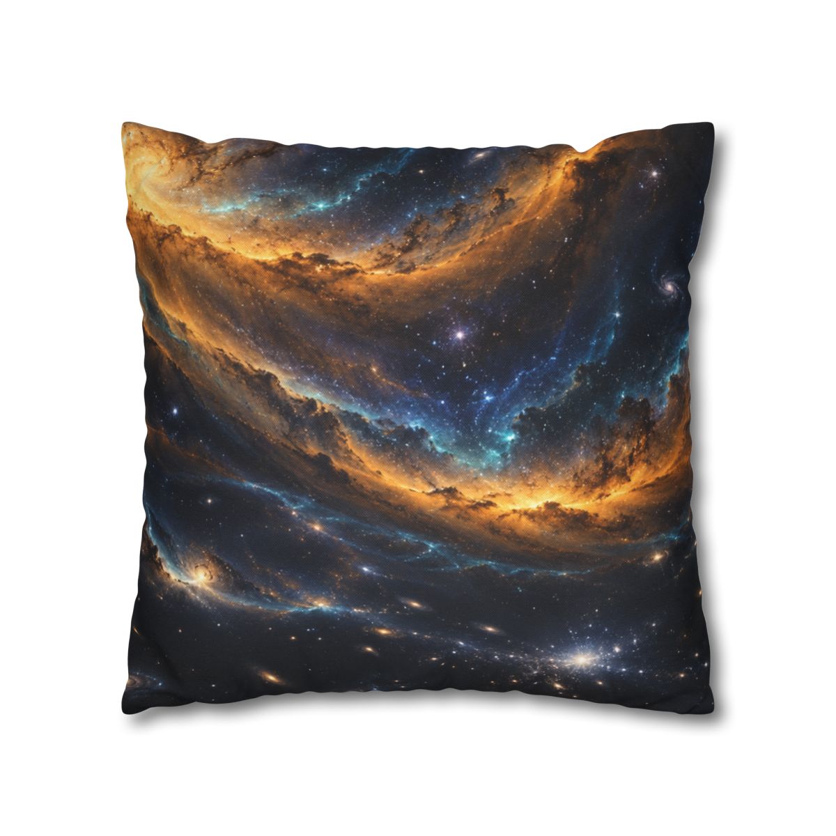 Saffron Voidwave Canopy soft cotton pillow cases [AI-898c4bb3-d4d16c7afc35]