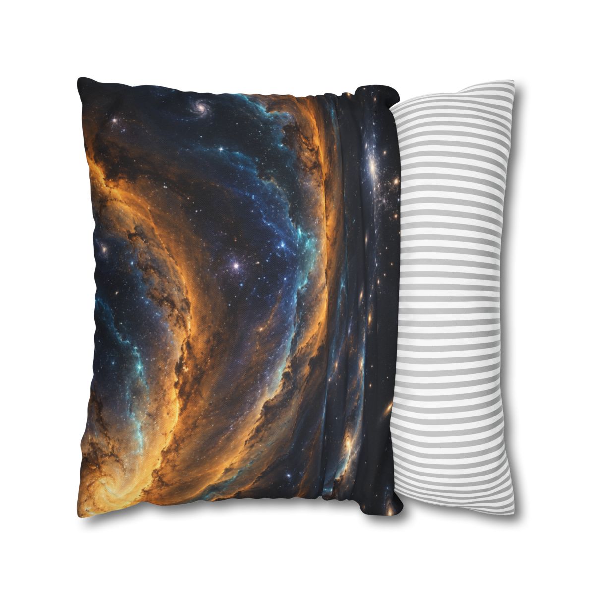 Saffron Voidwave Canopy soft cotton pillow cases [AI-898c4bb3-beadcfab7b6e]