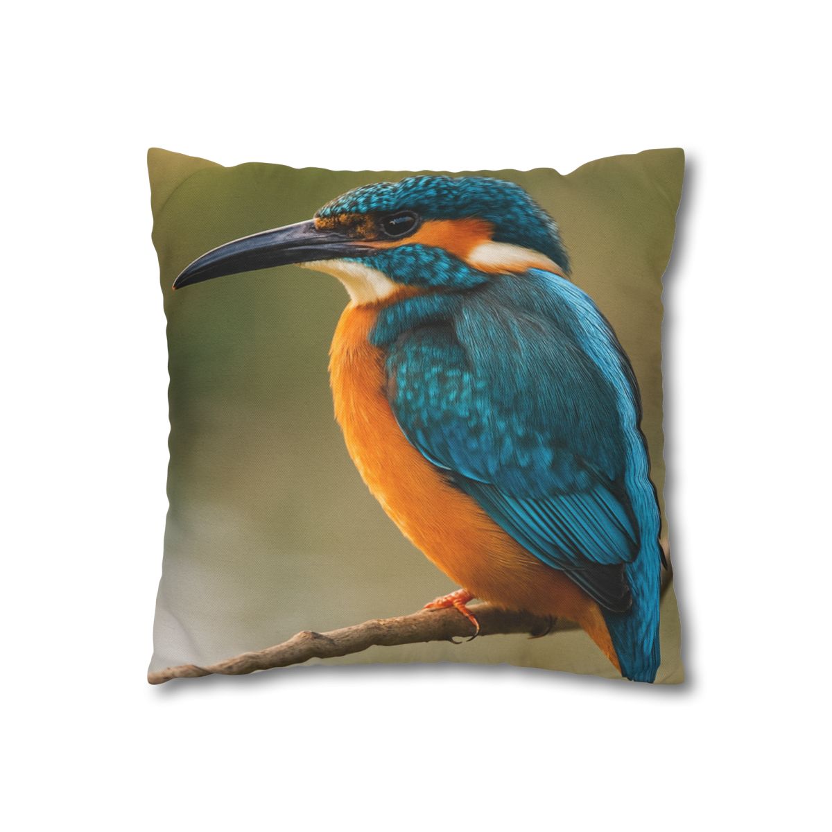 Sapphire Bolt Kingfisher soft cotton pillow cases