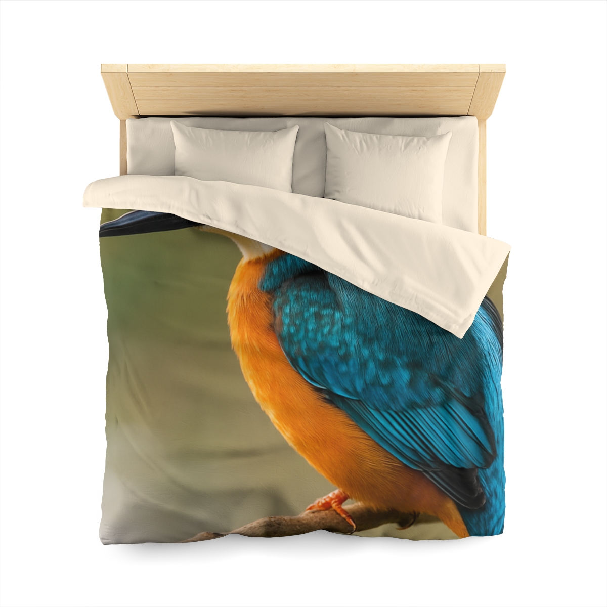 Sapphire Bolt Kingfisher trendy bedroom duvets