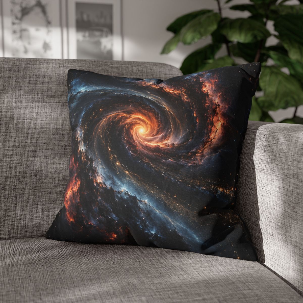 Sapphire Void Emberfold trendy patterned pillow cases [AI-101b39f3-066b798e7ec1]