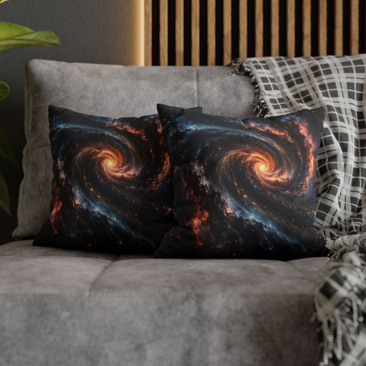 Sapphire Void Emberfold trendy patterned pillow cases [AI-101b39f3-2569ed9dd703]