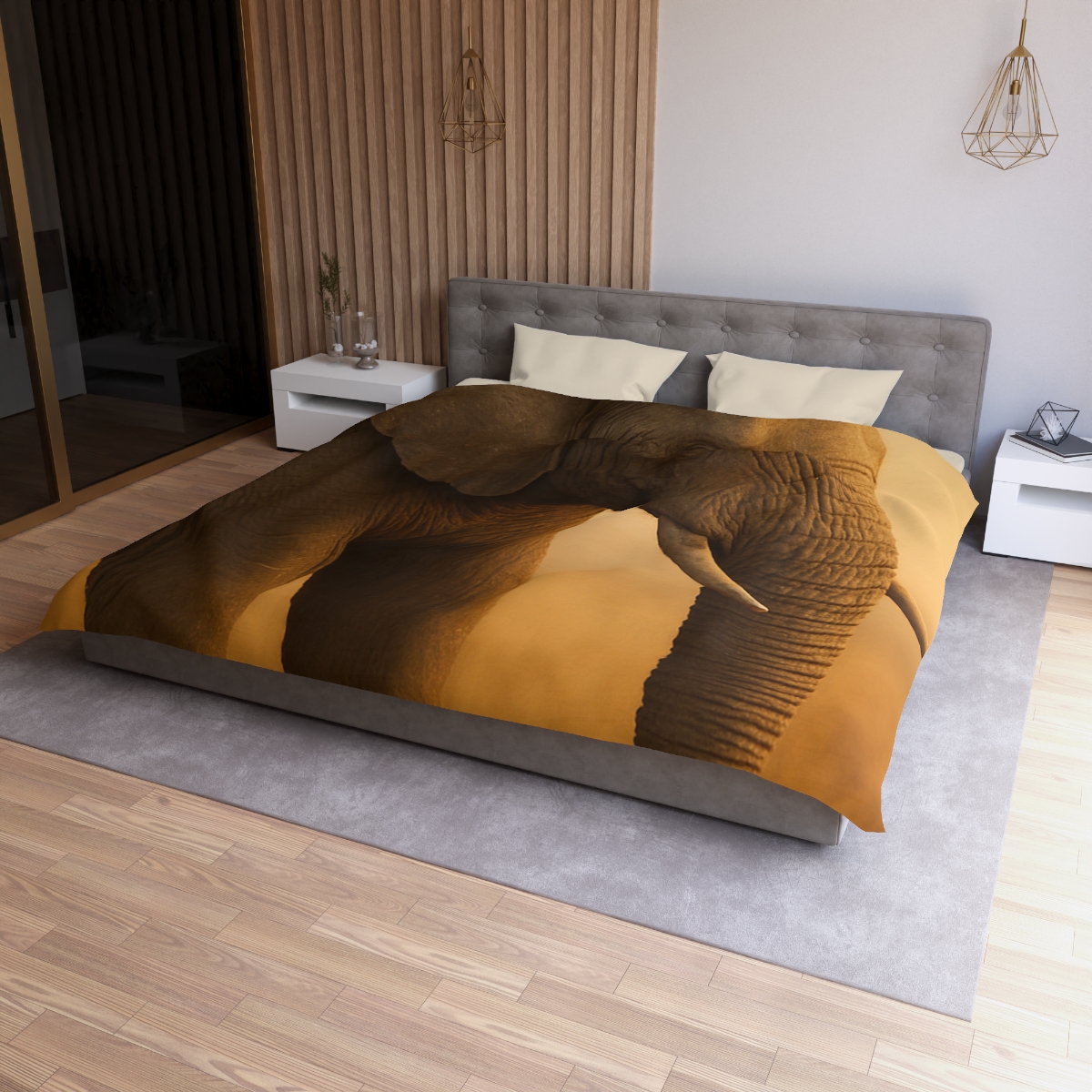 Savannah Sentinel Elephant unique patterned duvets