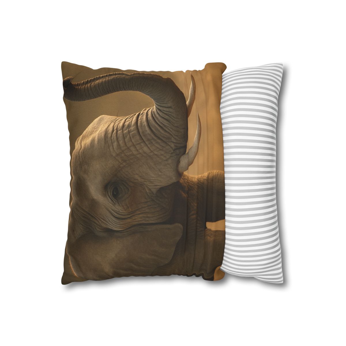 Savannah Sentinel Elephant stylish decorative pillowcases