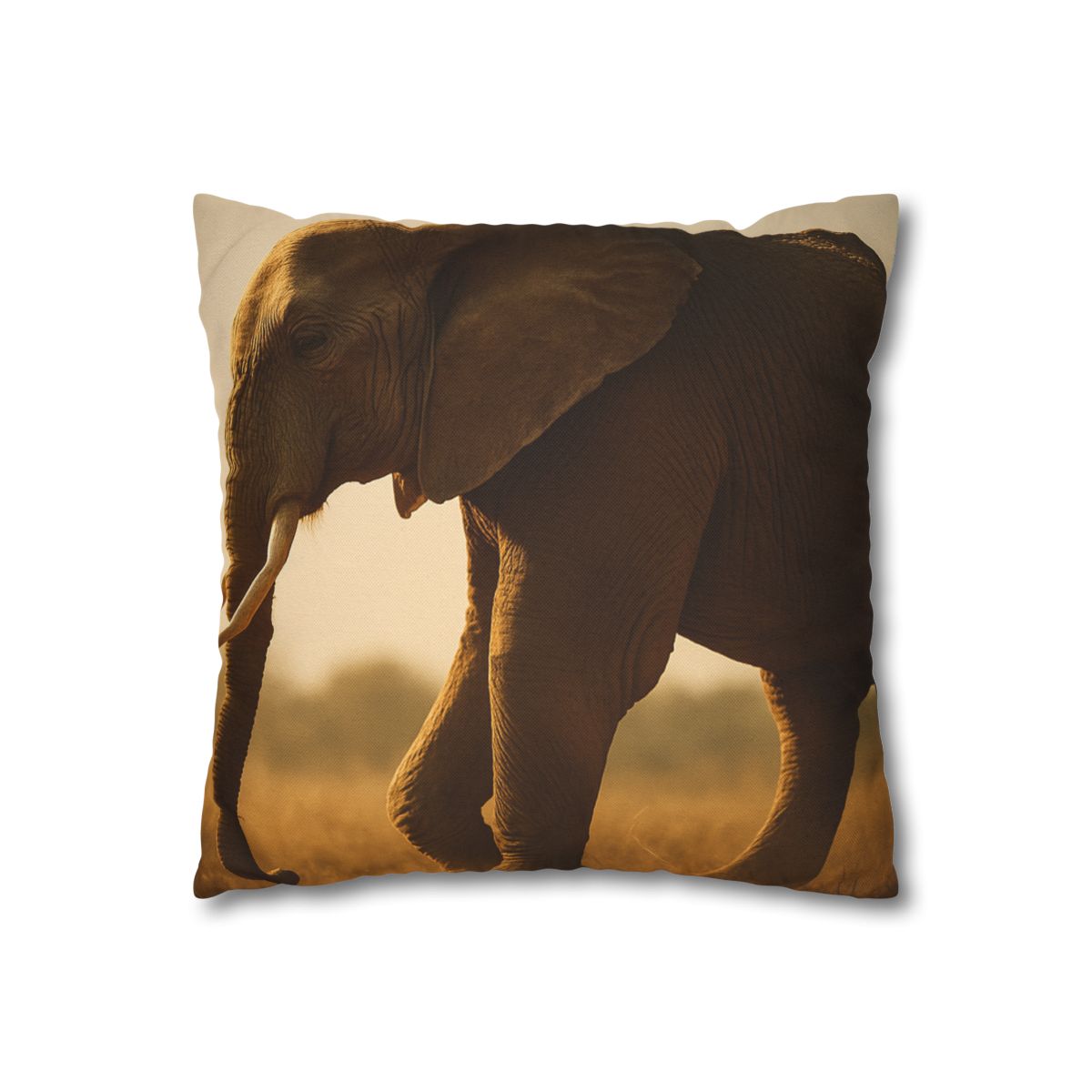 Savannah Sentinel Elephant comfortable bedding pillow covers