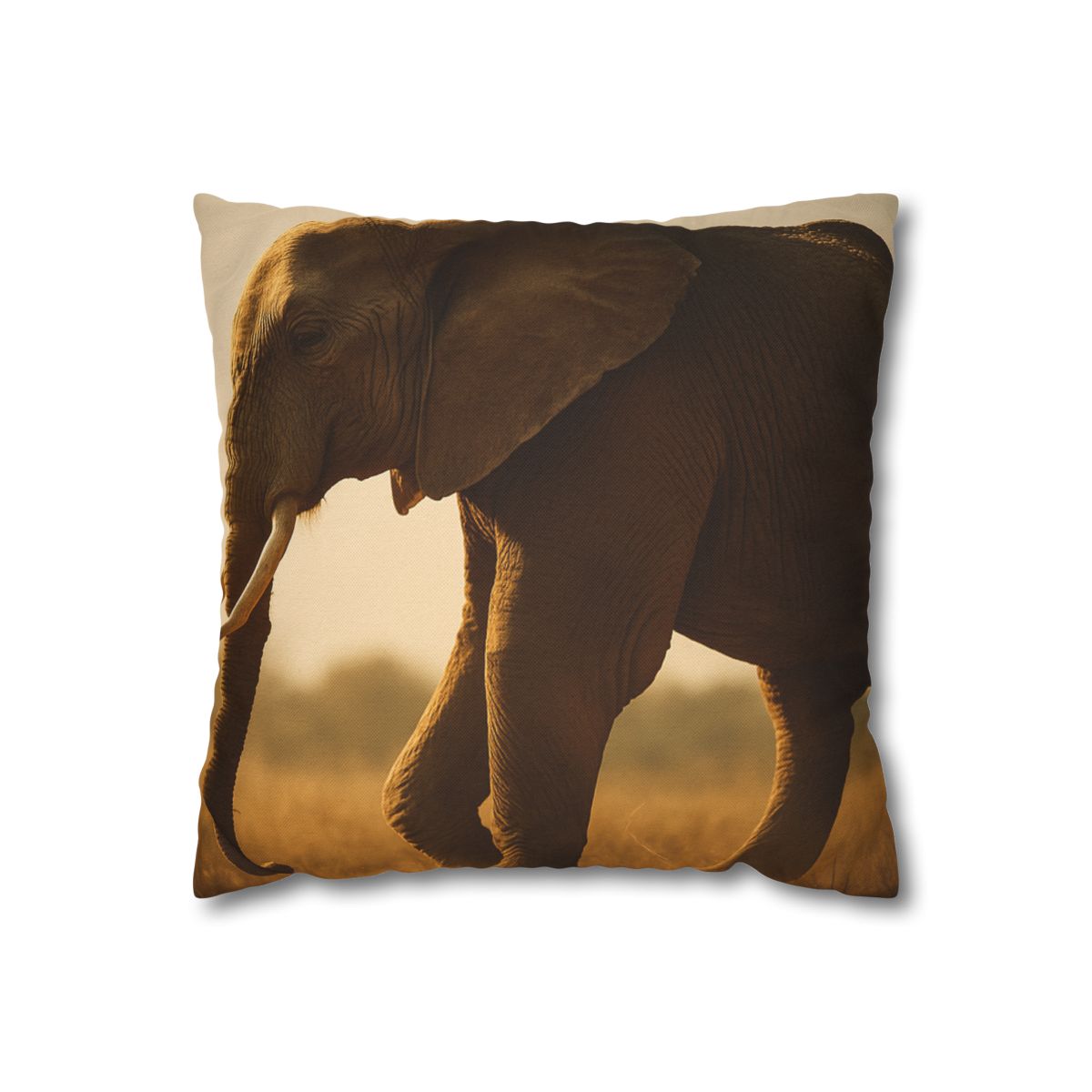 Savannah Sentinel Elephant comfortable bedding pillow covers