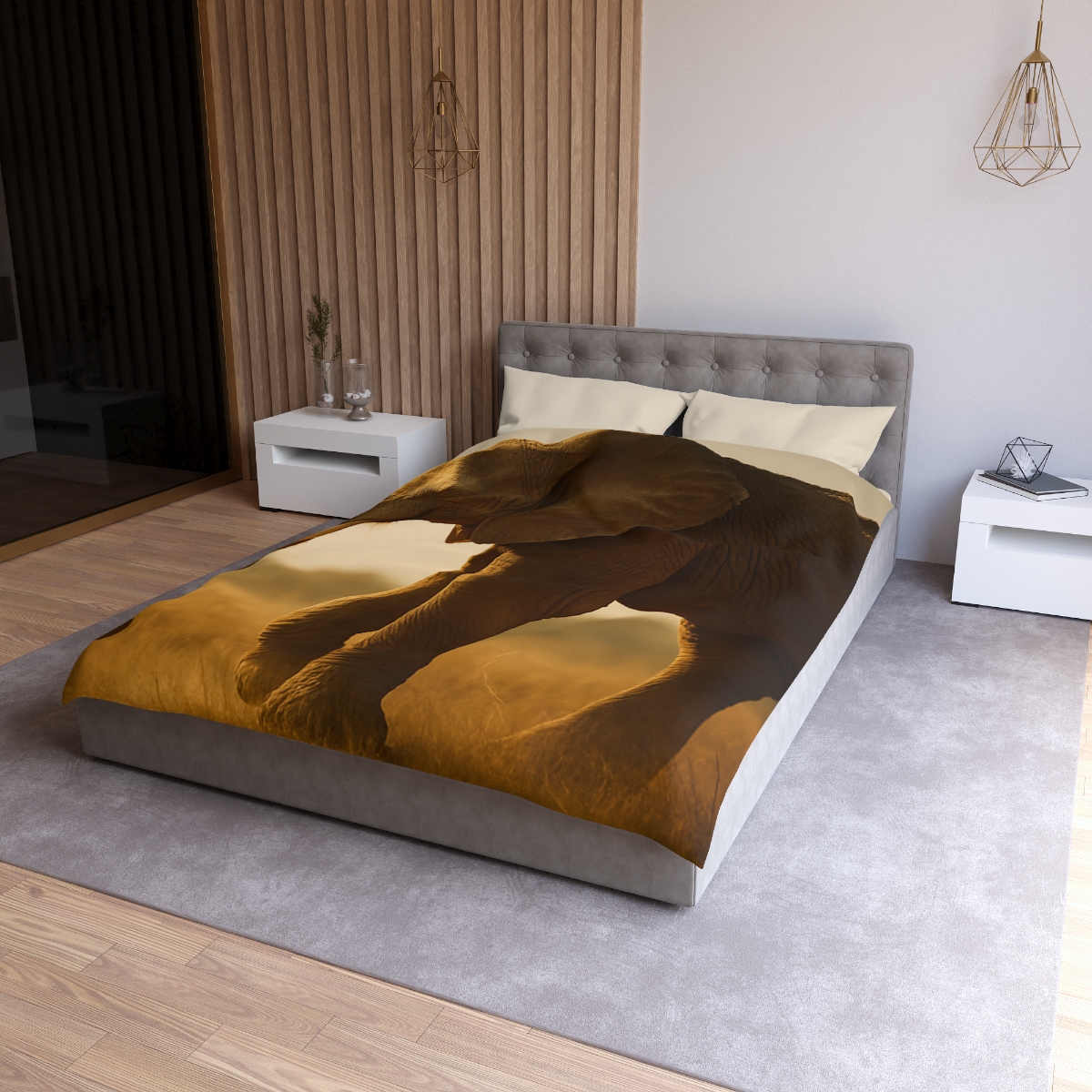 Savannah Sentinel Elephant unique patterned duvets