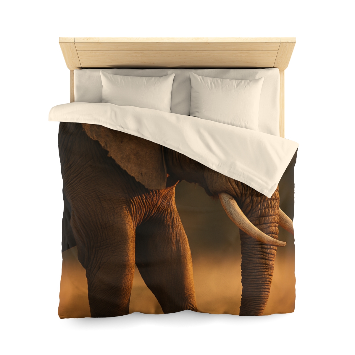 Savannah Sentinel Elephant warm winter duvets