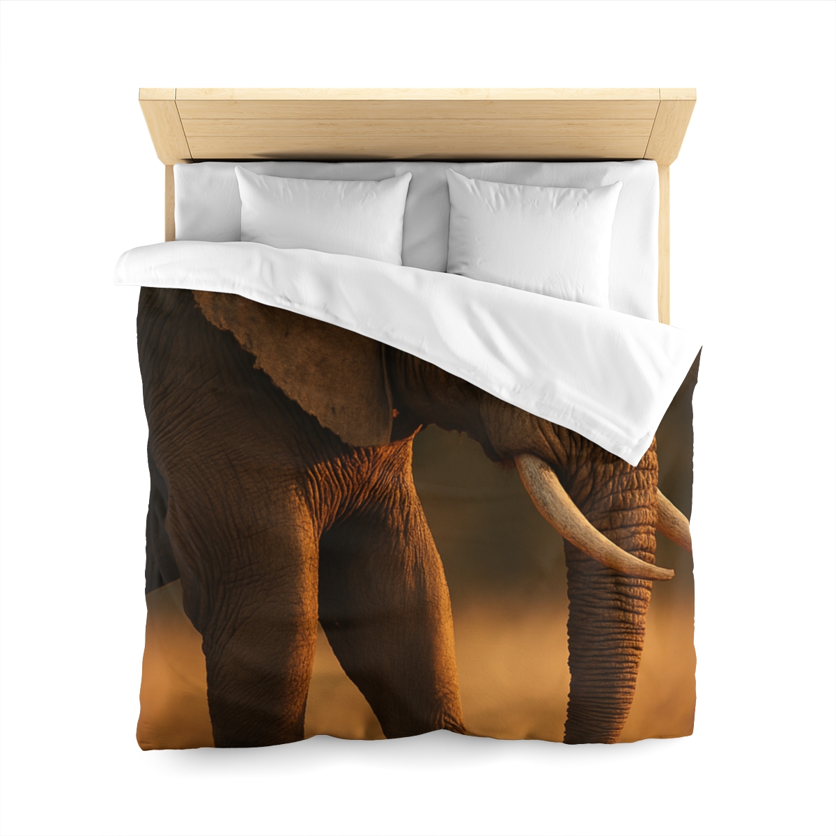 Savannah Sentinel Elephant warm winter duvets