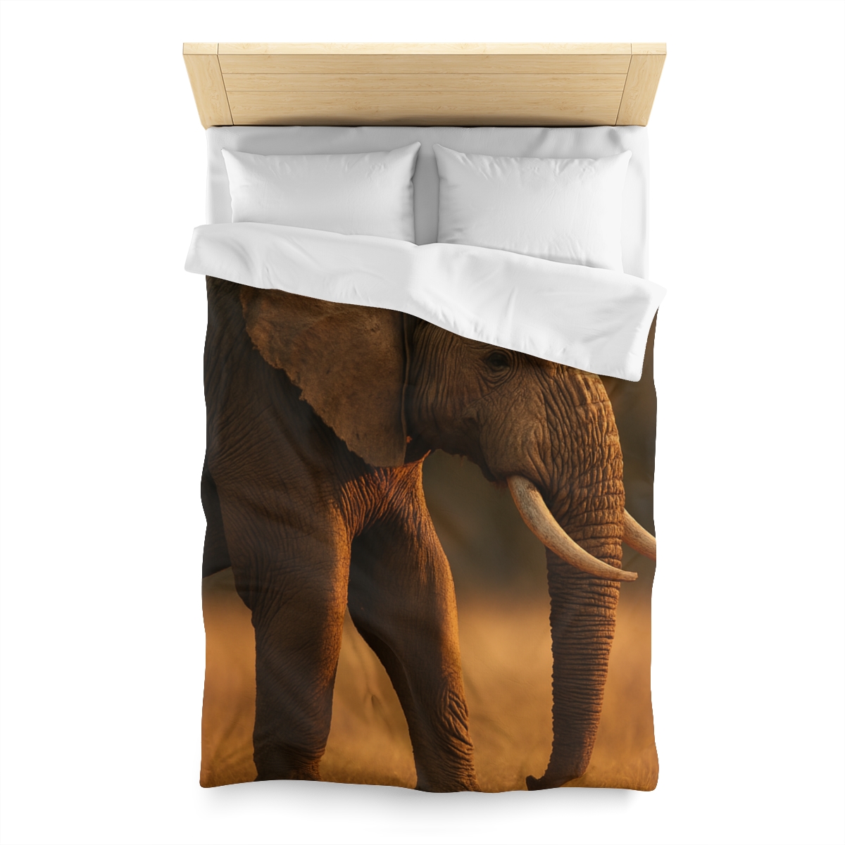 Savannah Sentinel Elephant warm winter duvets