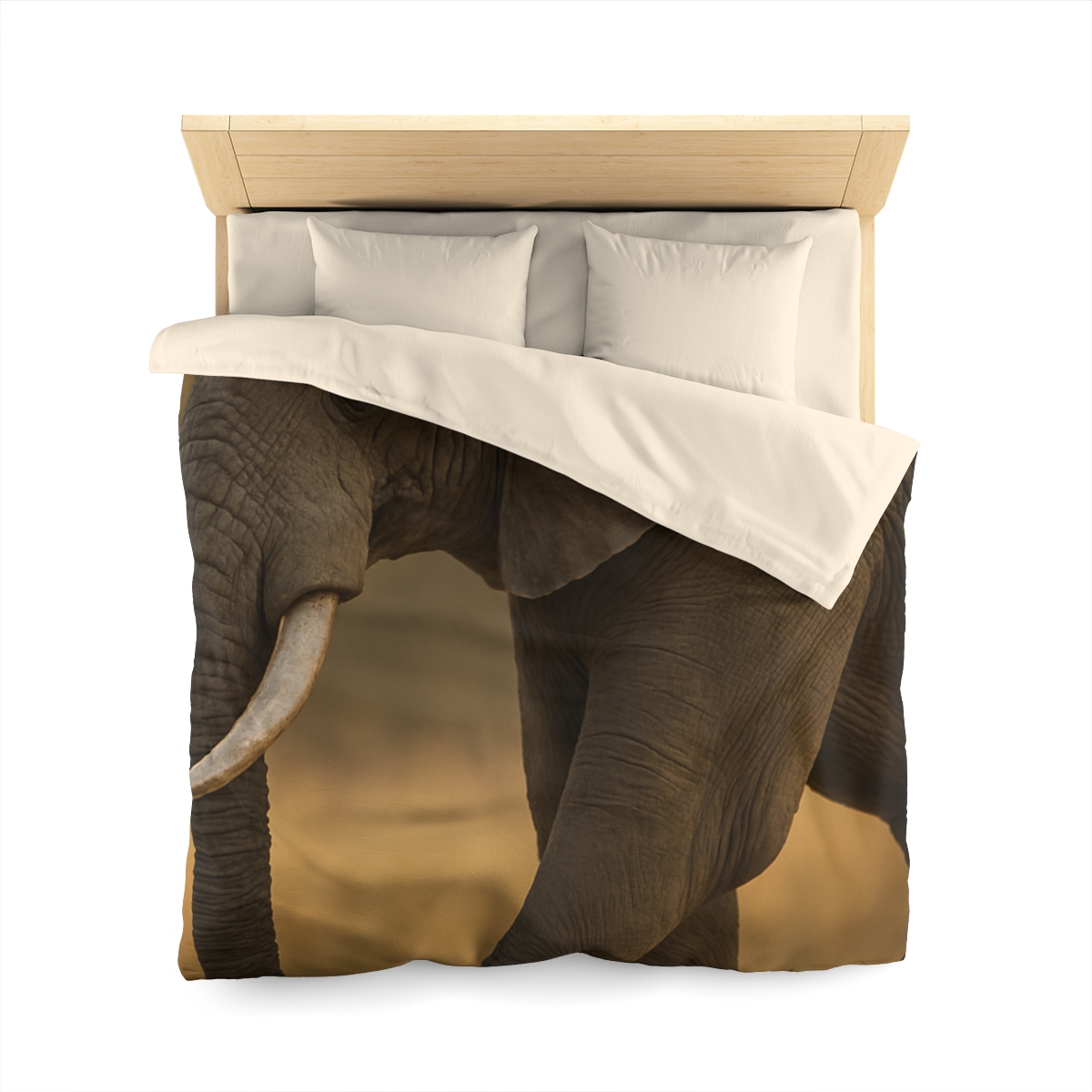 Savannah Sentinel Elephant soft comforter duvets