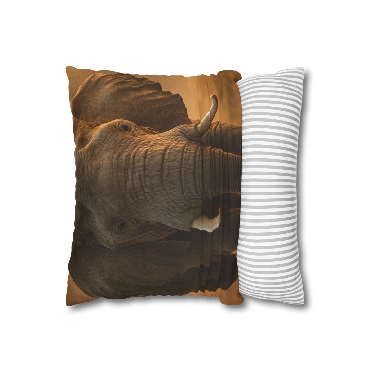 Savannah Sentinel Elephant trendy patterned pillow cases