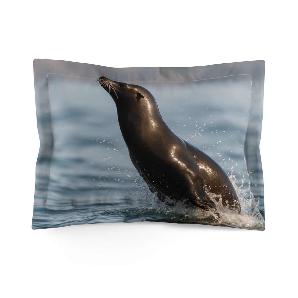 Sea Breeze Acrobat Sea Lion custom pillows