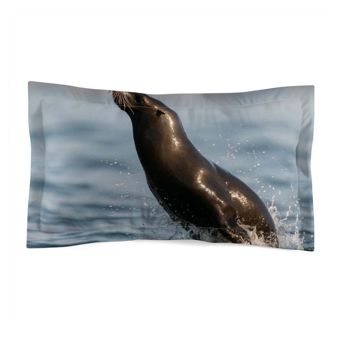 Sea Breeze Acrobat Sea Lion custom pillows