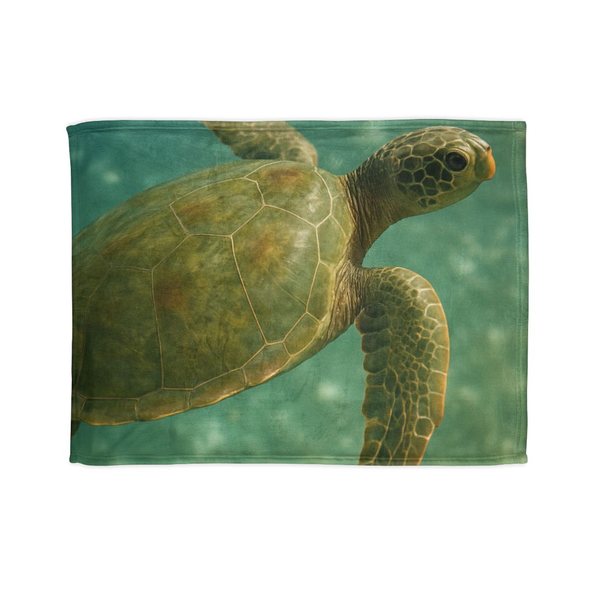 Sea Lantern Green Sea Turtle designer printed blankets