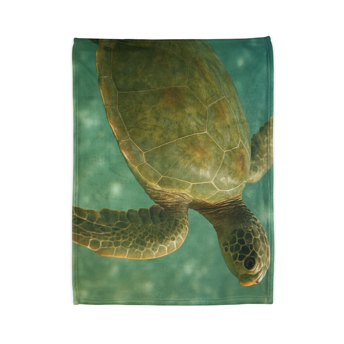 Sea Lantern Green Sea Turtle designer printed blankets