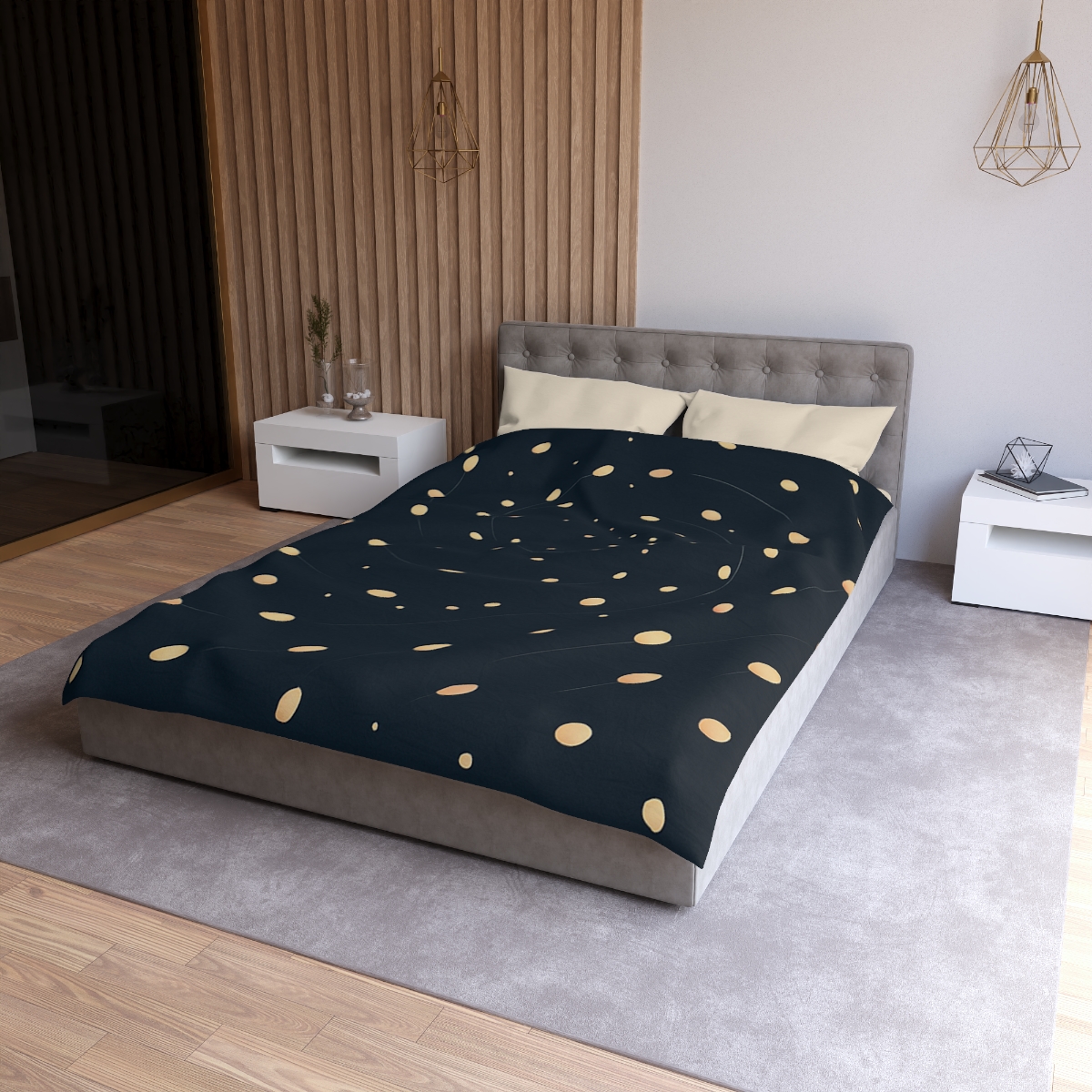 Seed Cluster Constellation designer printed duvets