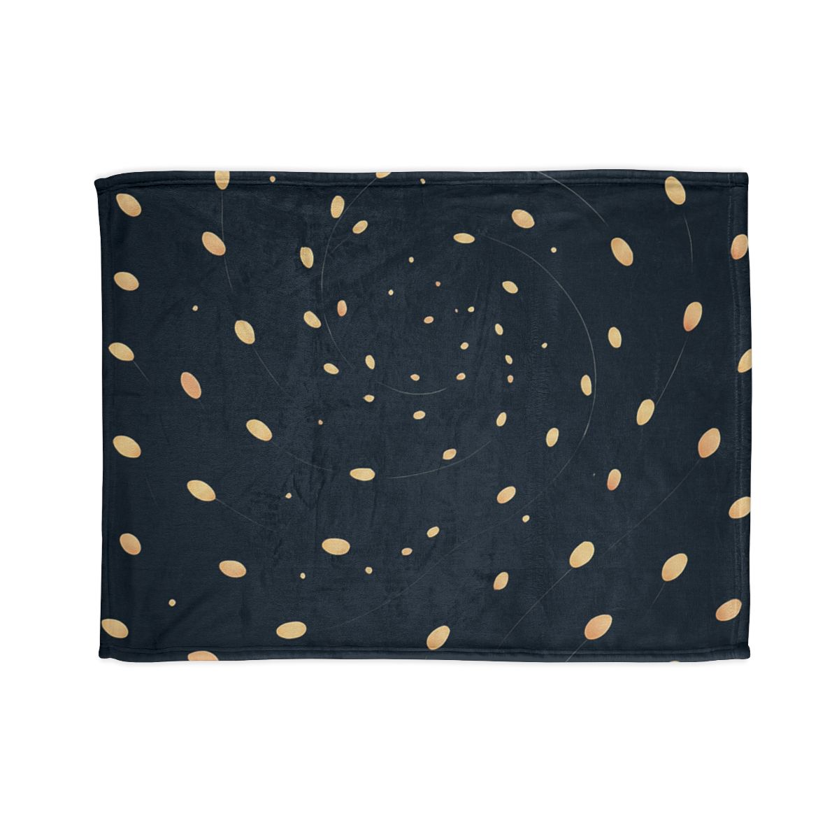 Seed Cluster Constellation soft fleece blankets