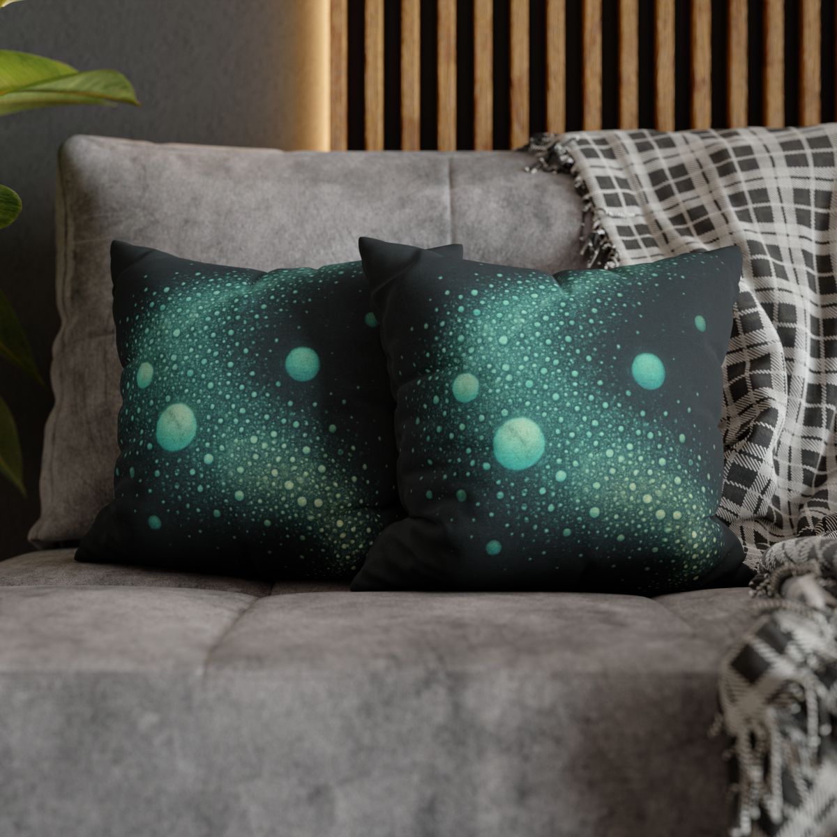 Seed Cluster Nebula Bloom comfortable bedding pillow covers