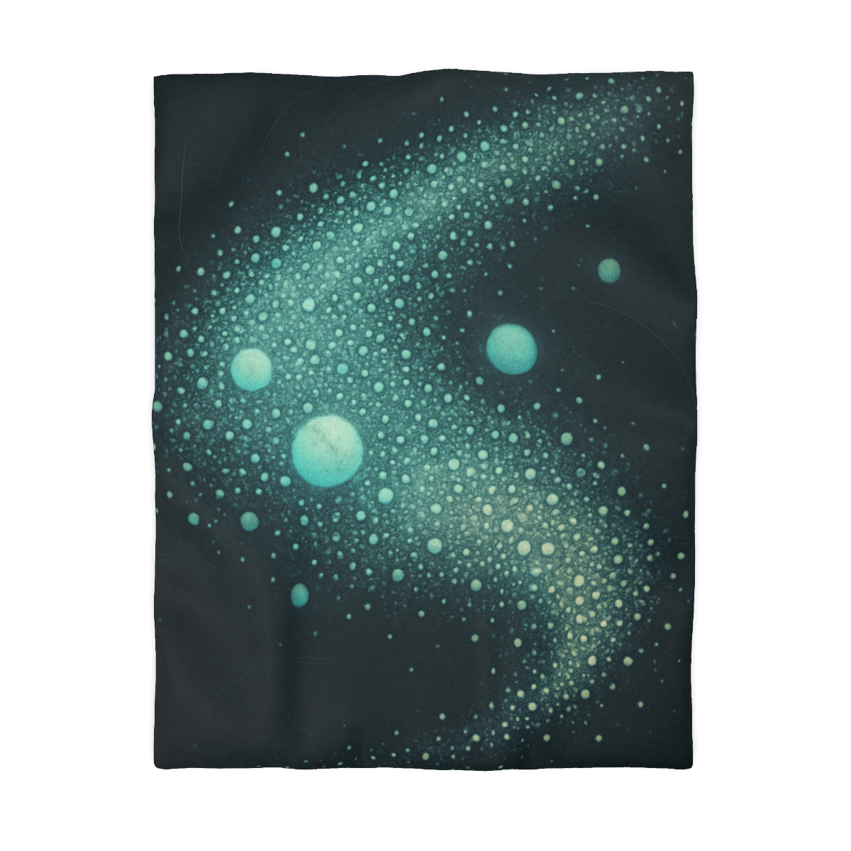 Seed Cluster Nebula Bloom designer printed duvets