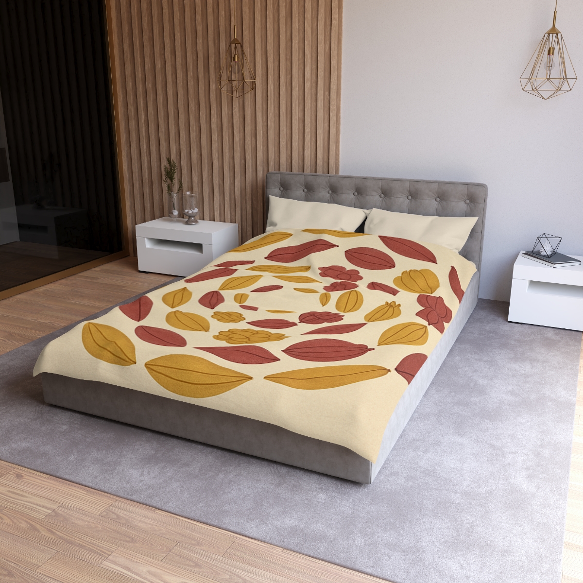 Seed Cluster Orbit personalized bedding duvets