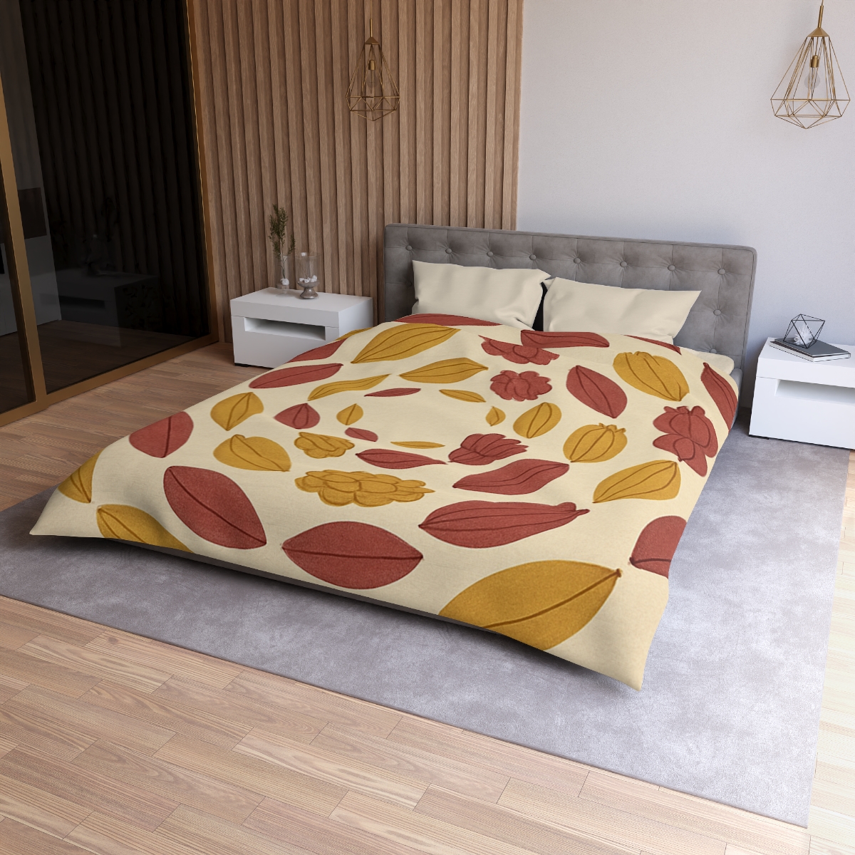 Seed Cluster Orbit personalized bedding duvets