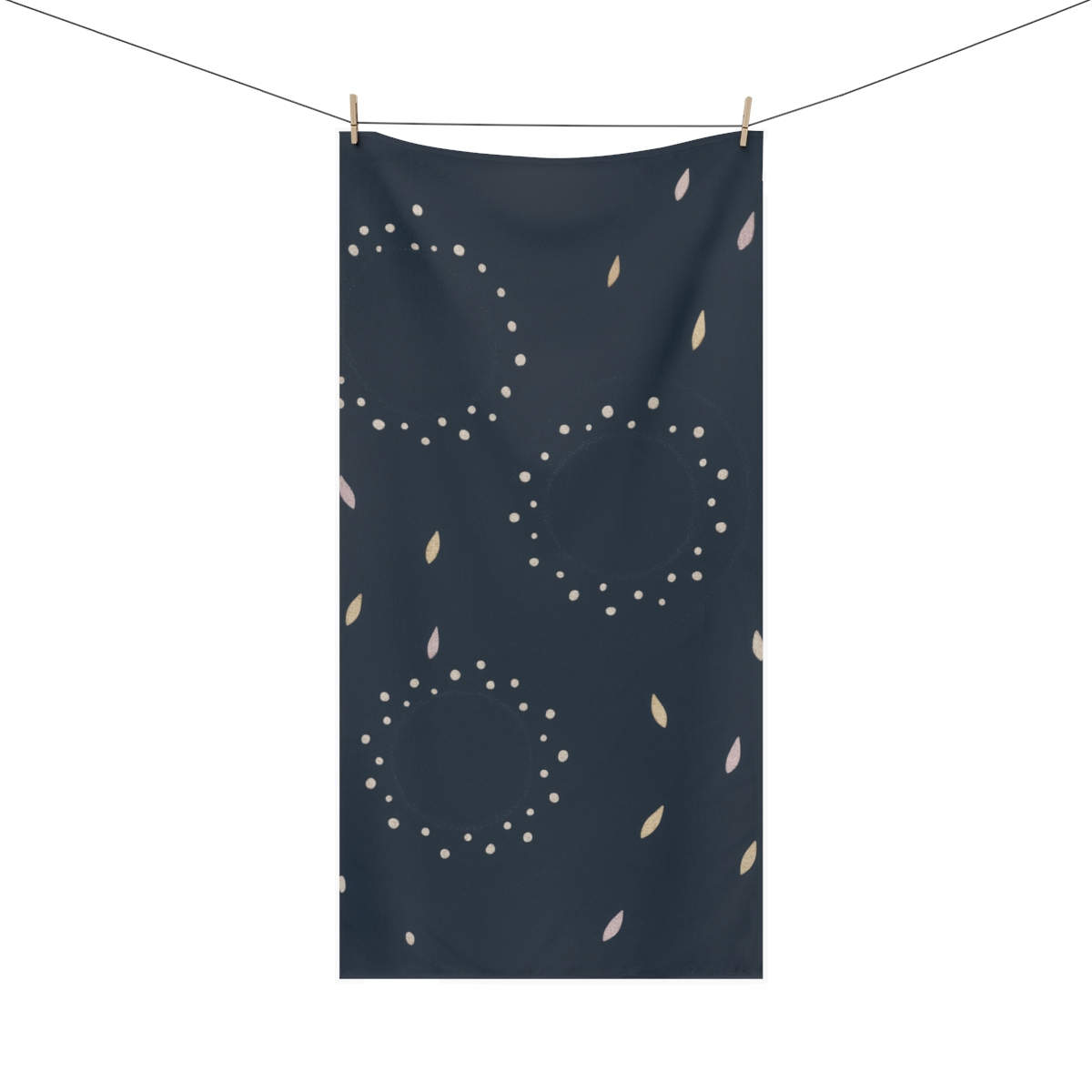 Seed Halo Constellation designer printed towels