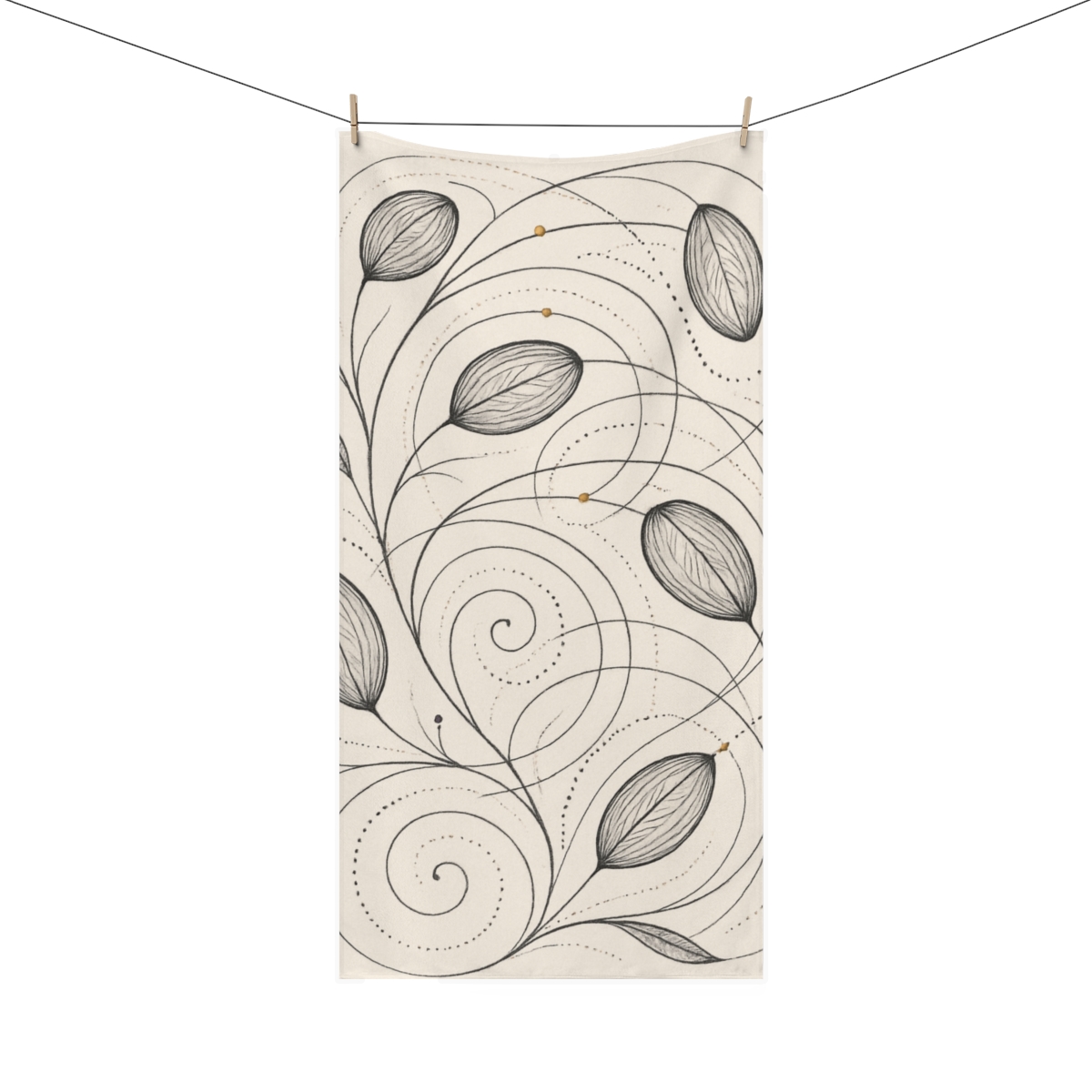 Seed Orbit Constellation Weave custom towels