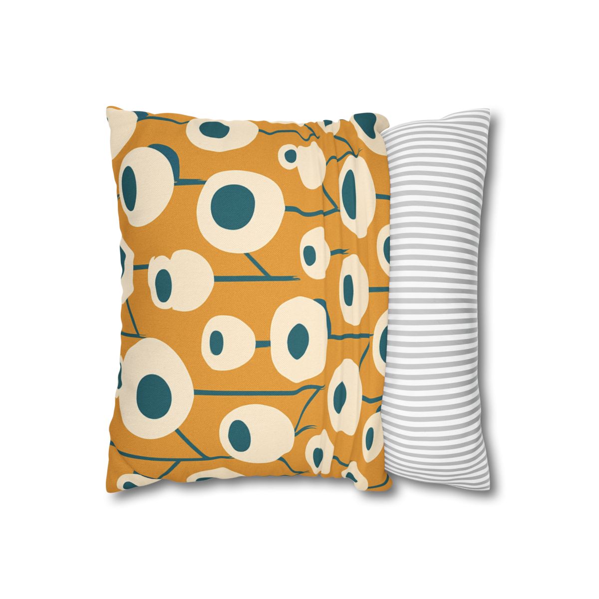 Seed Pod Cluster Grid soft cotton pillow cases