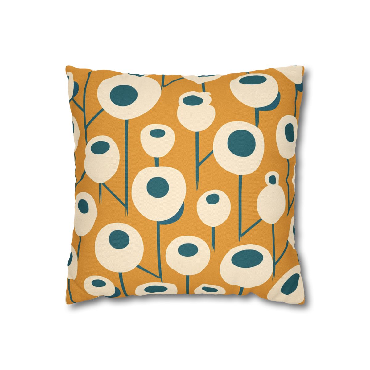 Seed Pod Cluster Grid soft cotton pillow cases