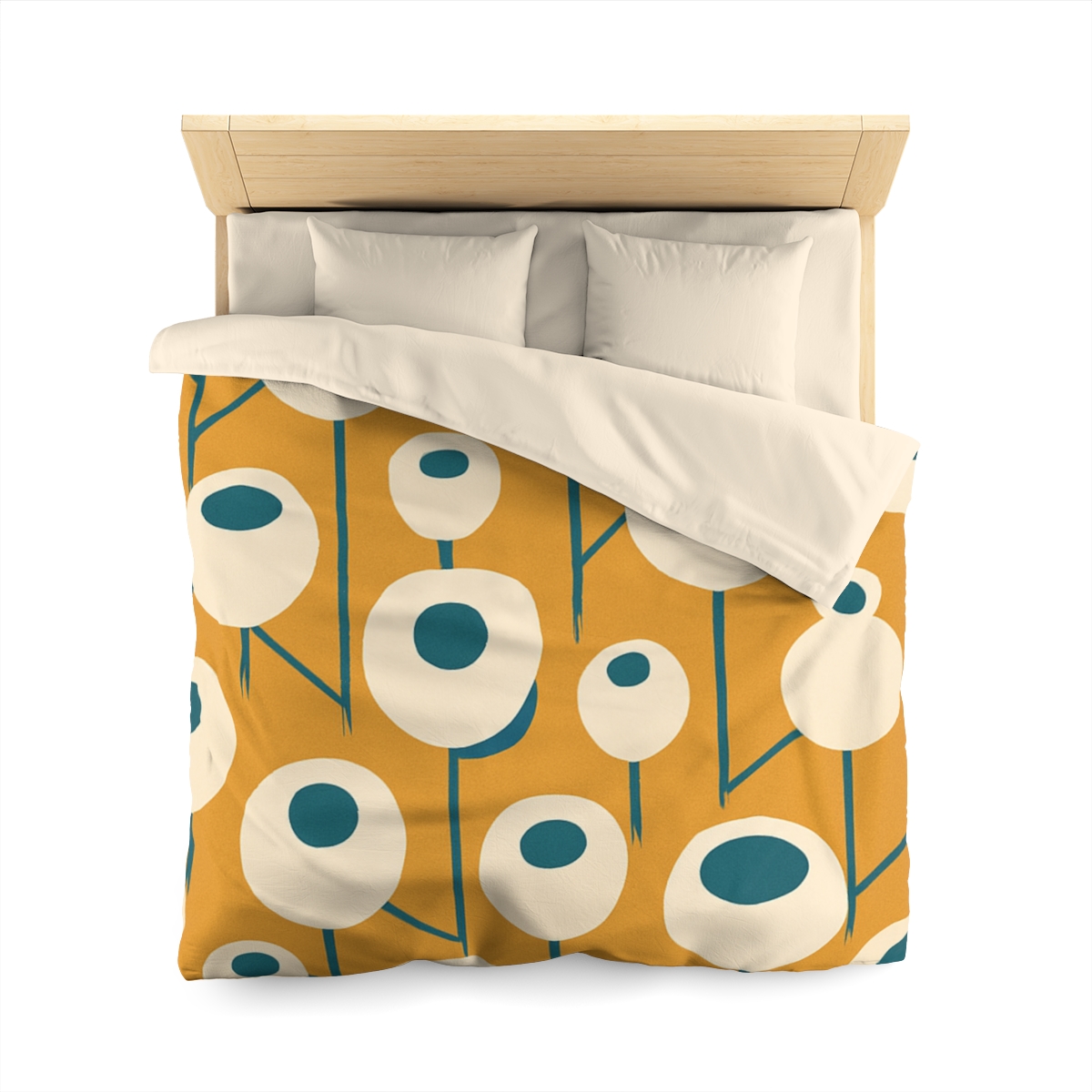 Seed Pod Cluster Grid custom duvets