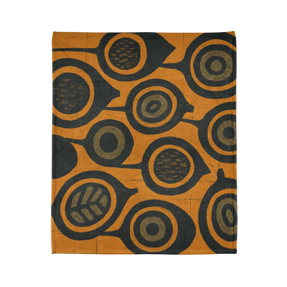Seed Pod Cluster Matrix designer printed blankets