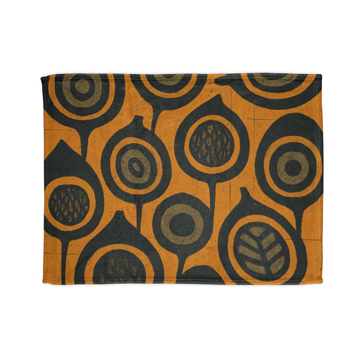 Seed Pod Cluster Matrix designer printed blankets