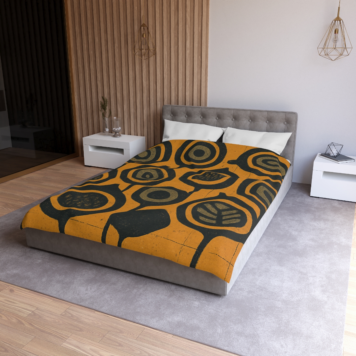 Seed Pod Cluster Matrix warm winter duvets