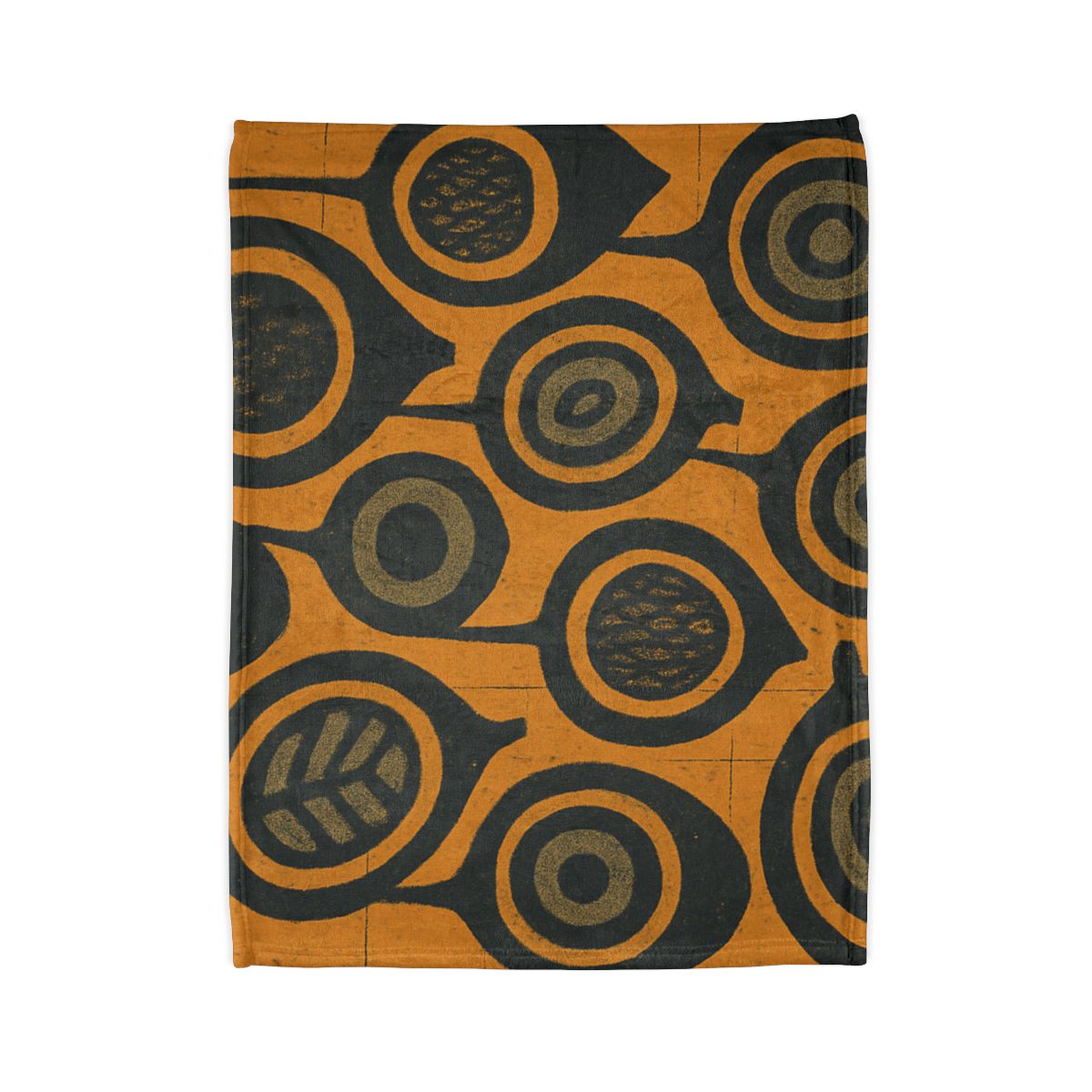 Seed Pod Cluster Matrix designer printed blankets
