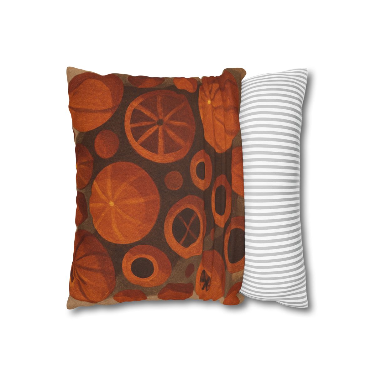 Seed Pod Cluster Mosaic personalized pillow covers