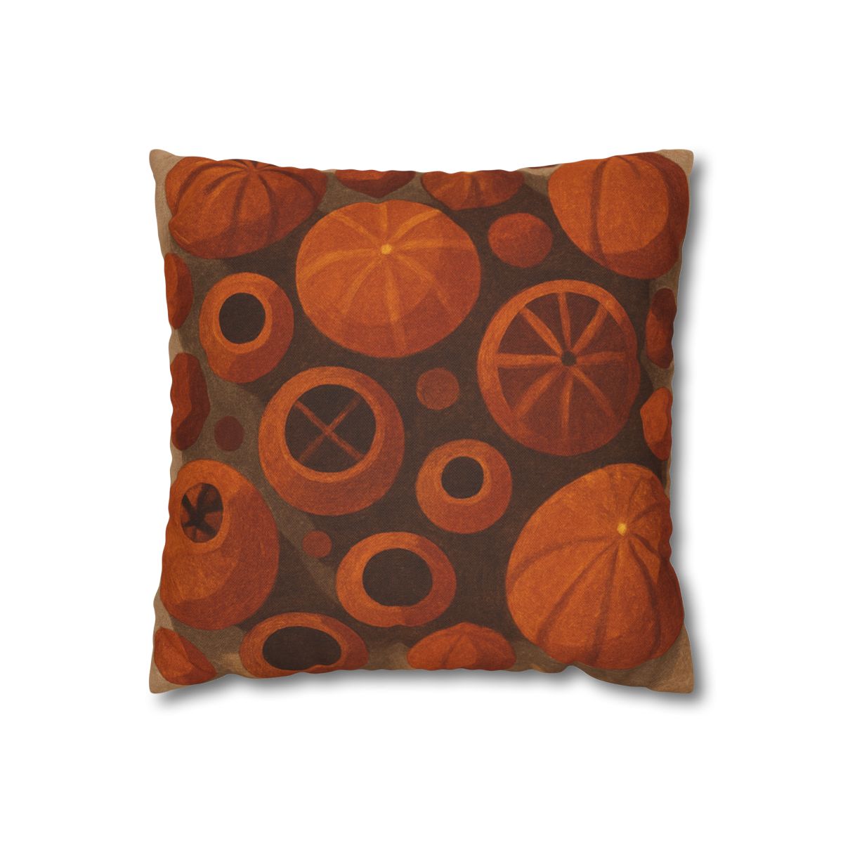 Seed Pod Cluster Mosaic personalized pillow covers