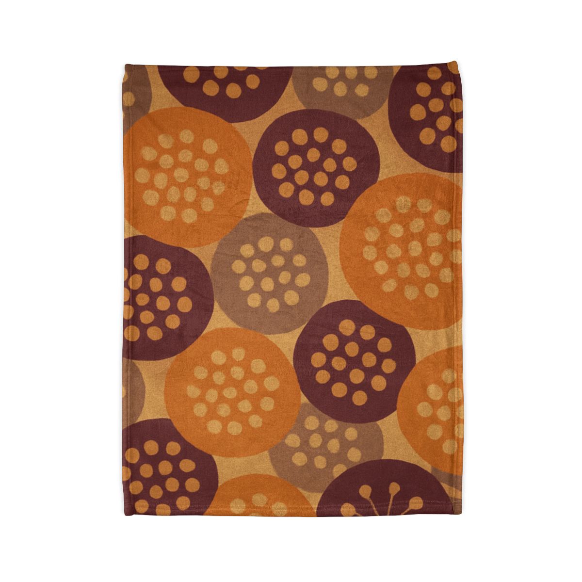 Seed Pod Cluster Mosaic custom blankets
