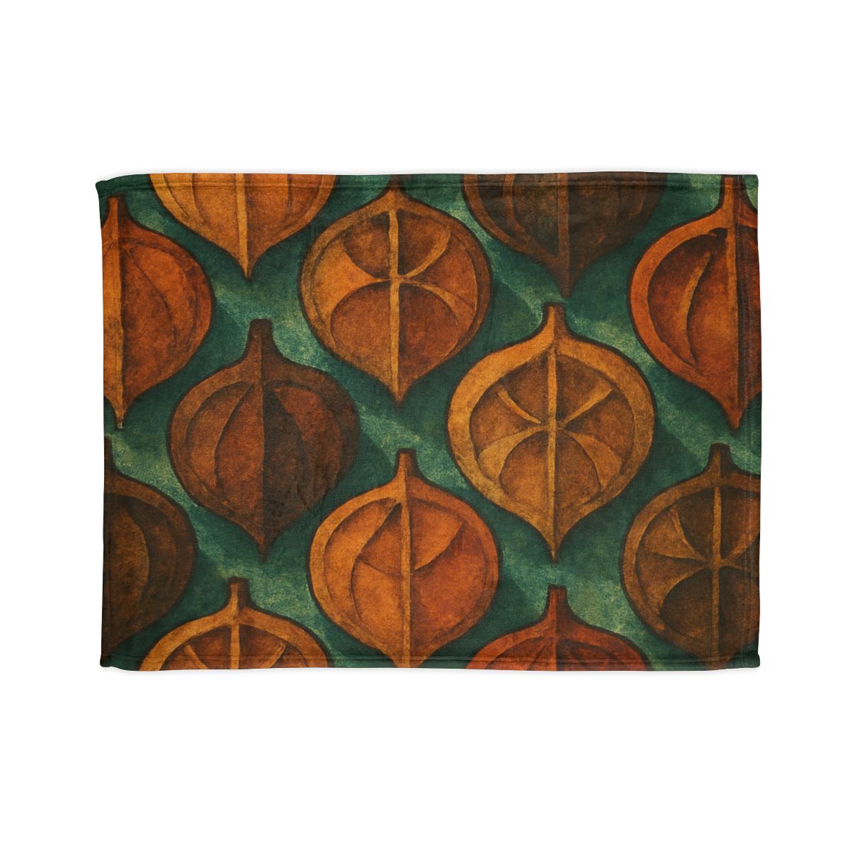 Seed Pod Cluster Mosaic custom blankets