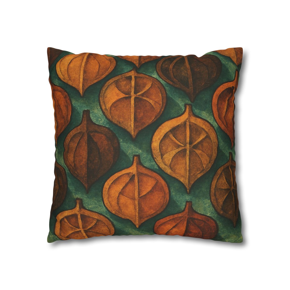 Seed Pod Cluster Mosaic soft cotton pillow cases