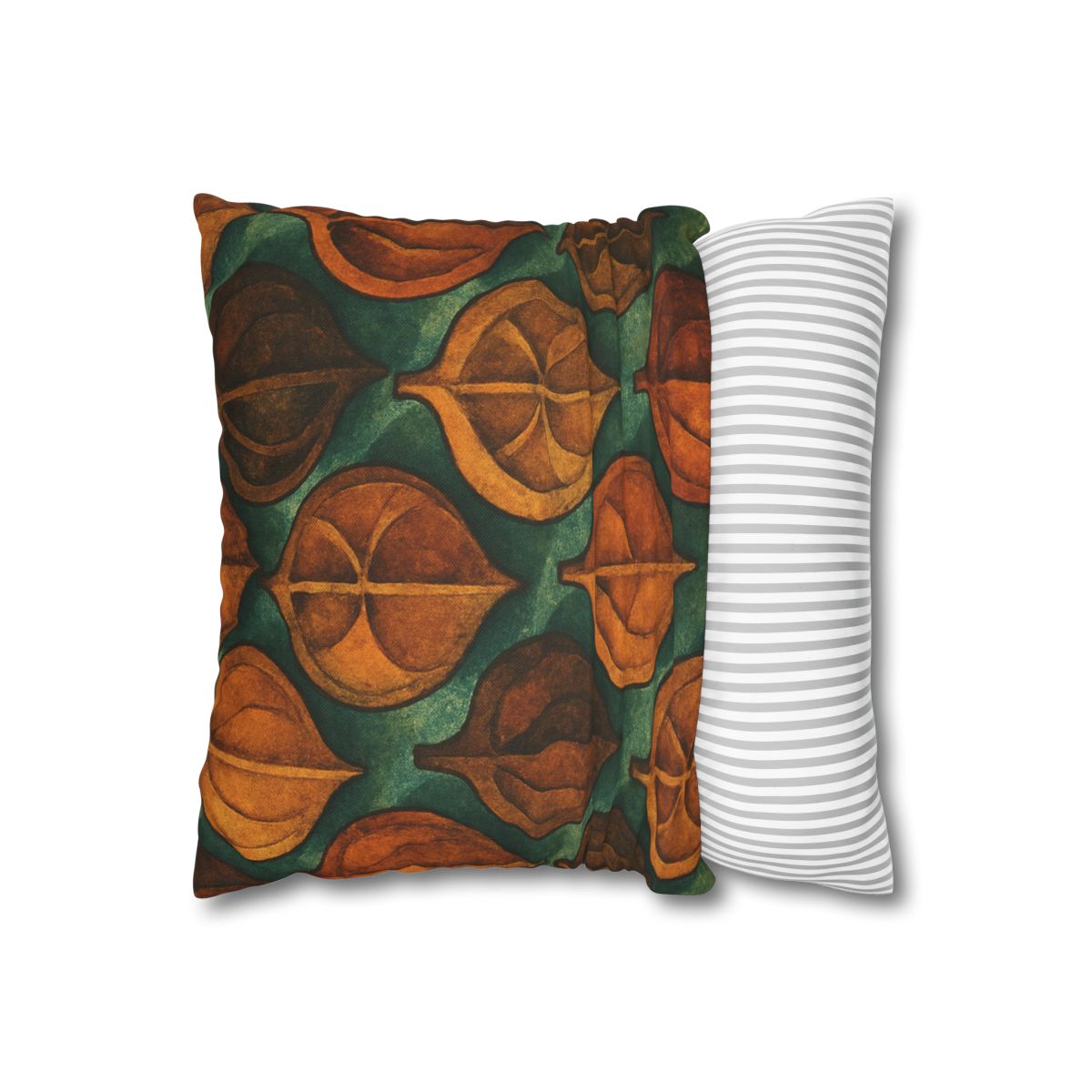 Seed Pod Cluster Mosaic soft cotton pillow cases