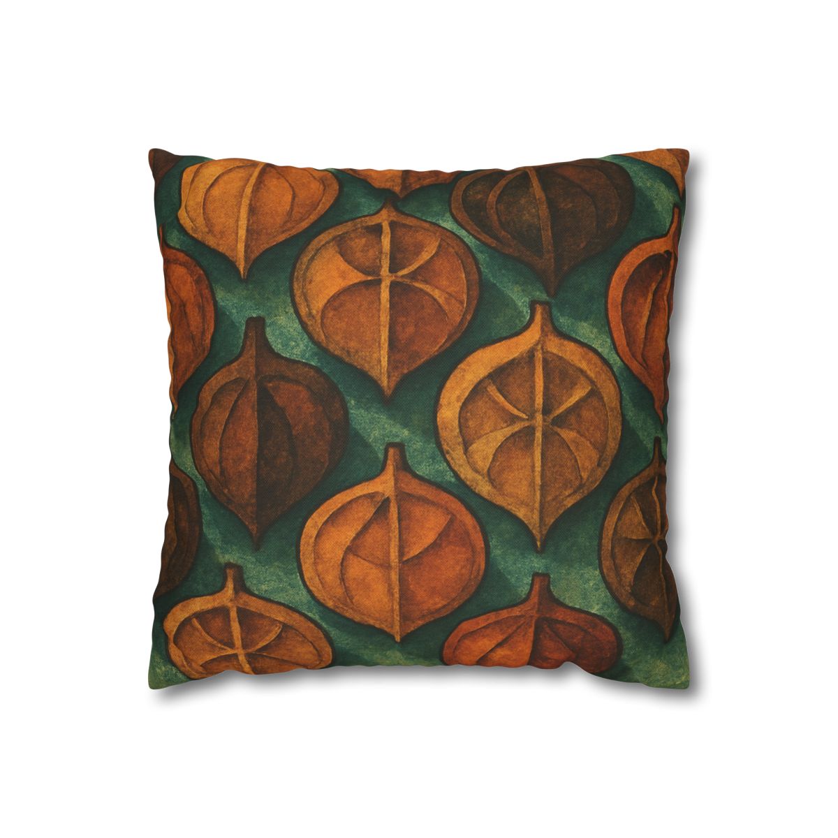 Seed Pod Cluster Mosaic soft cotton pillow cases