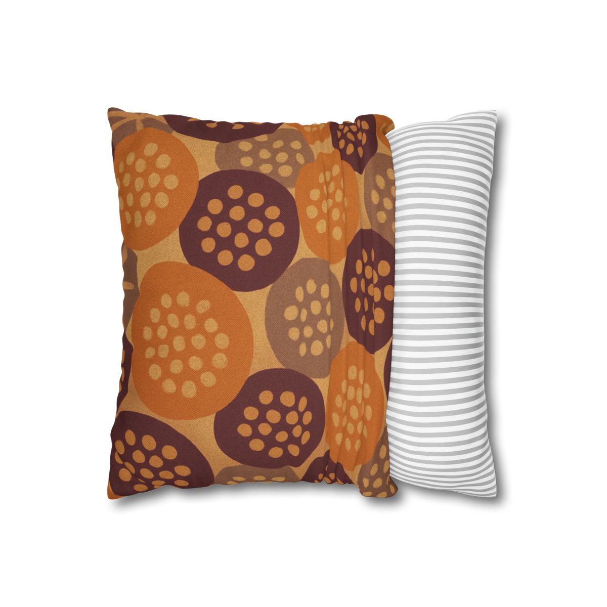 Seed Pod Cluster Mosaic custom pillow cases