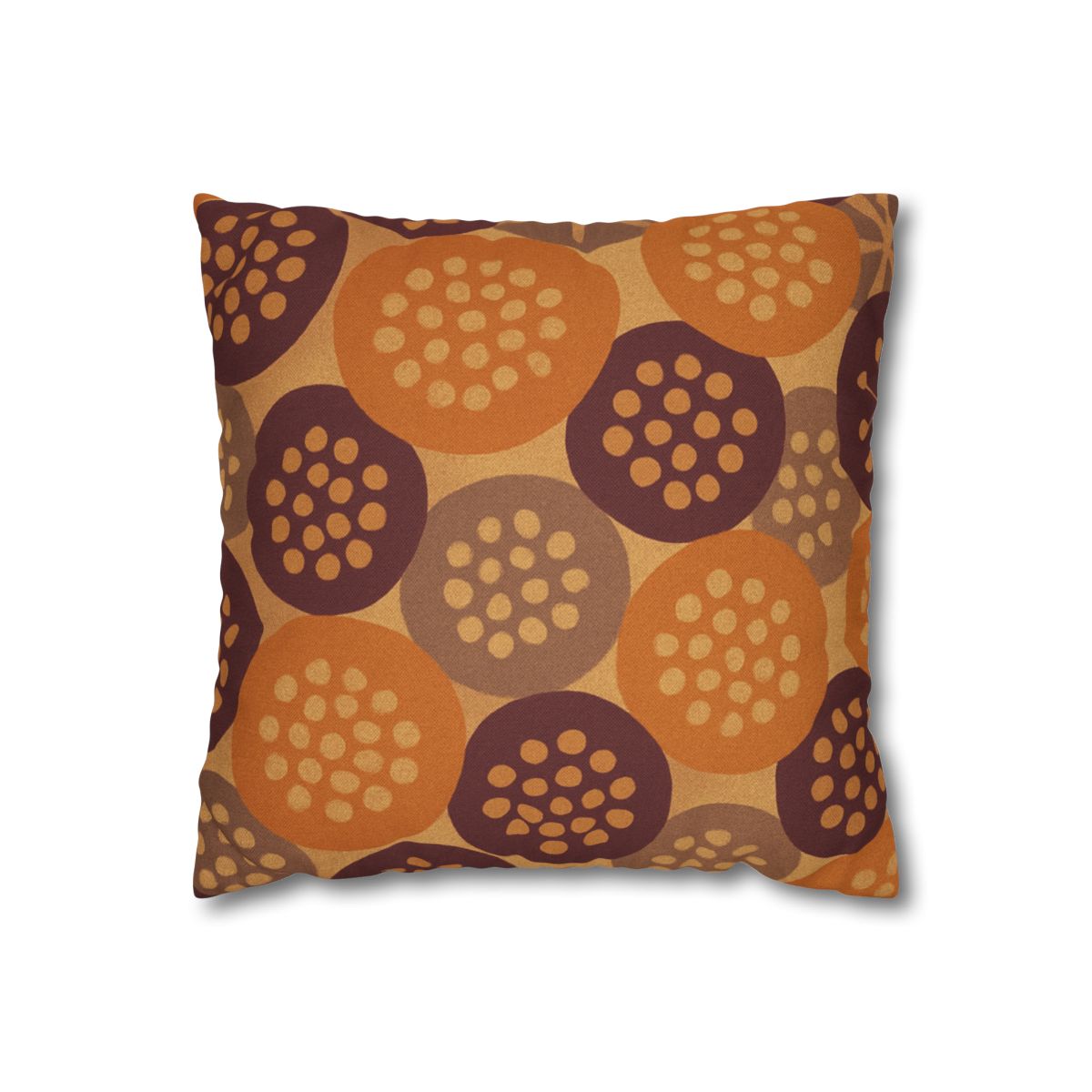 Seed Pod Cluster Mosaic custom pillow cases