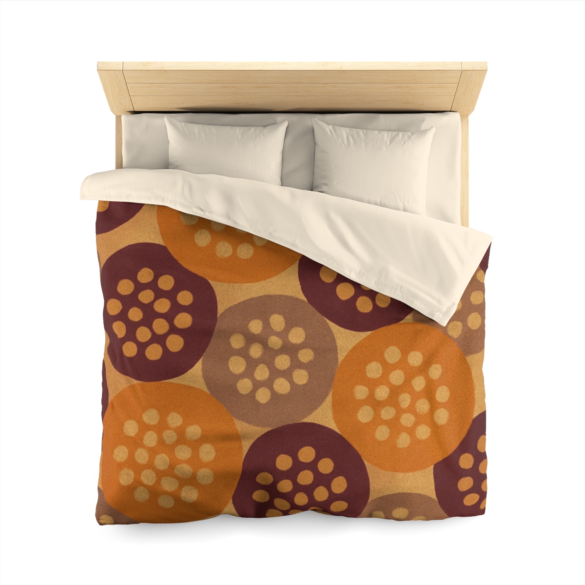 Seed Pod Cluster Mosaic designer printed duvets