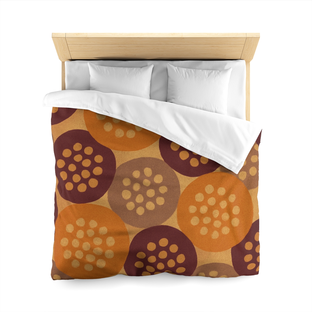 Seed Pod Cluster Mosaic designer printed duvets