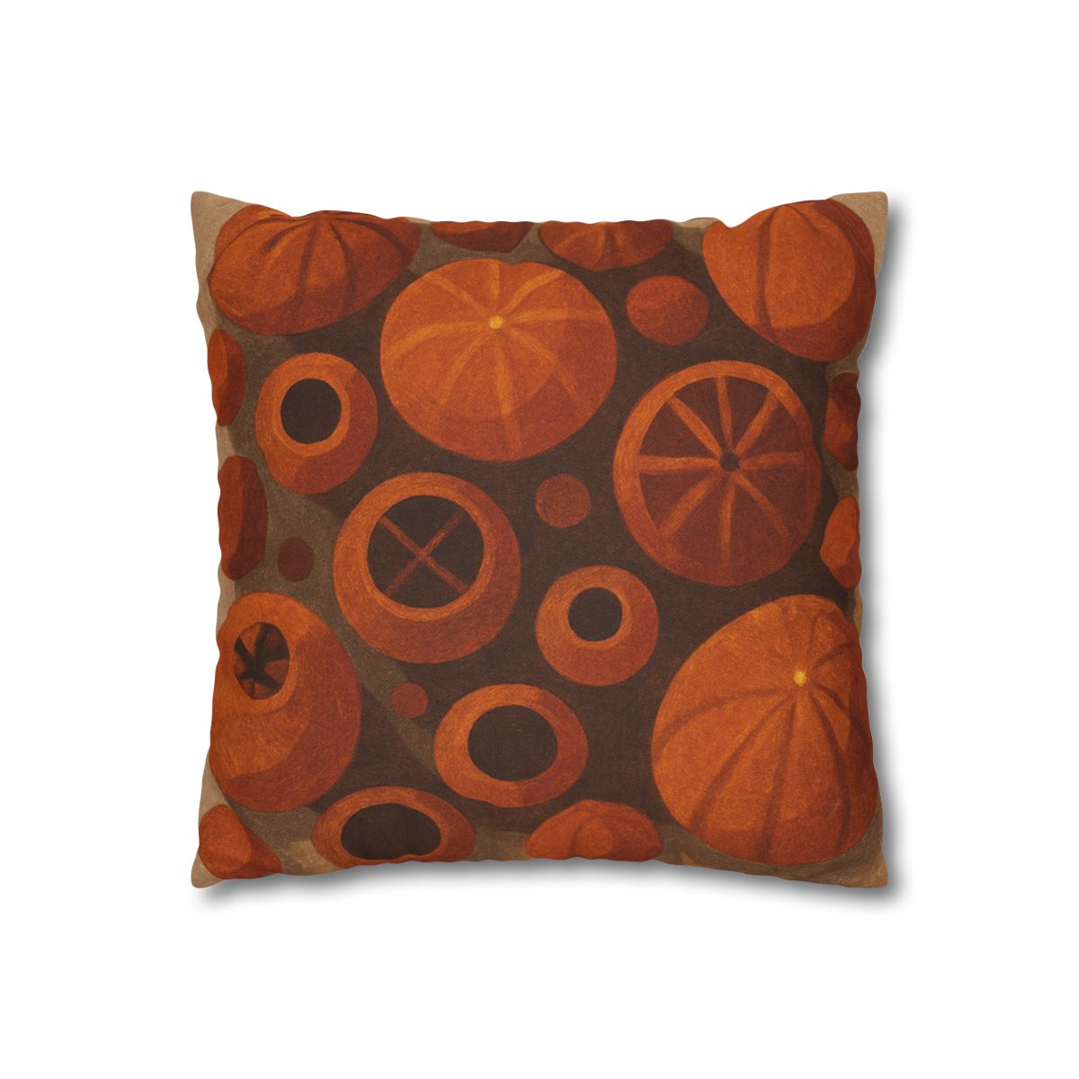 Seed Pod Cluster Mosaic personalized pillow covers