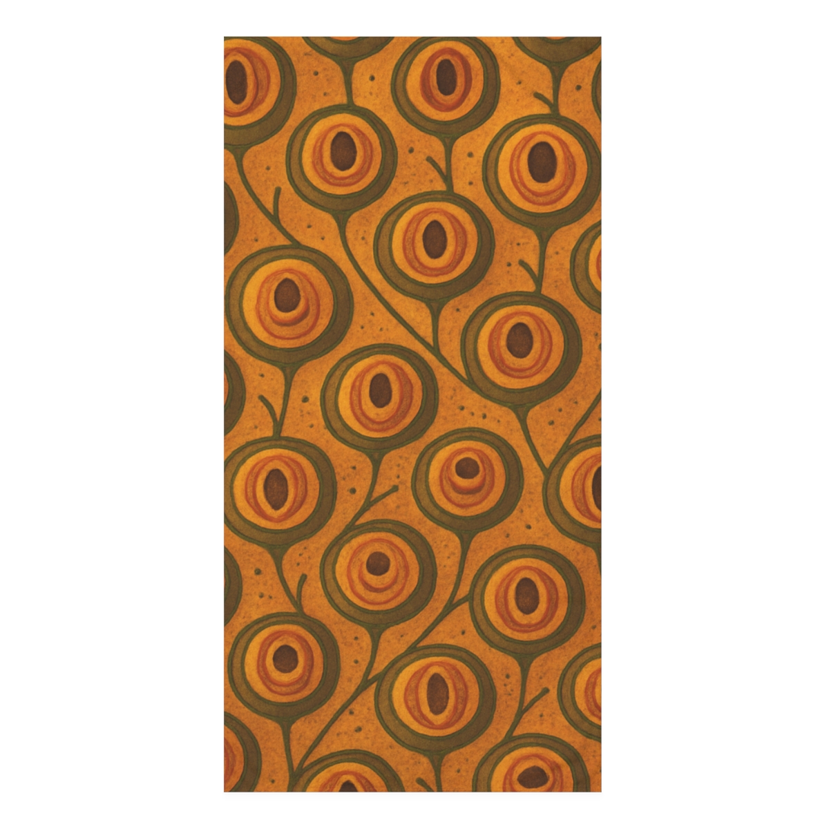 Seed Pod Cluster Pattern soft cotton towels