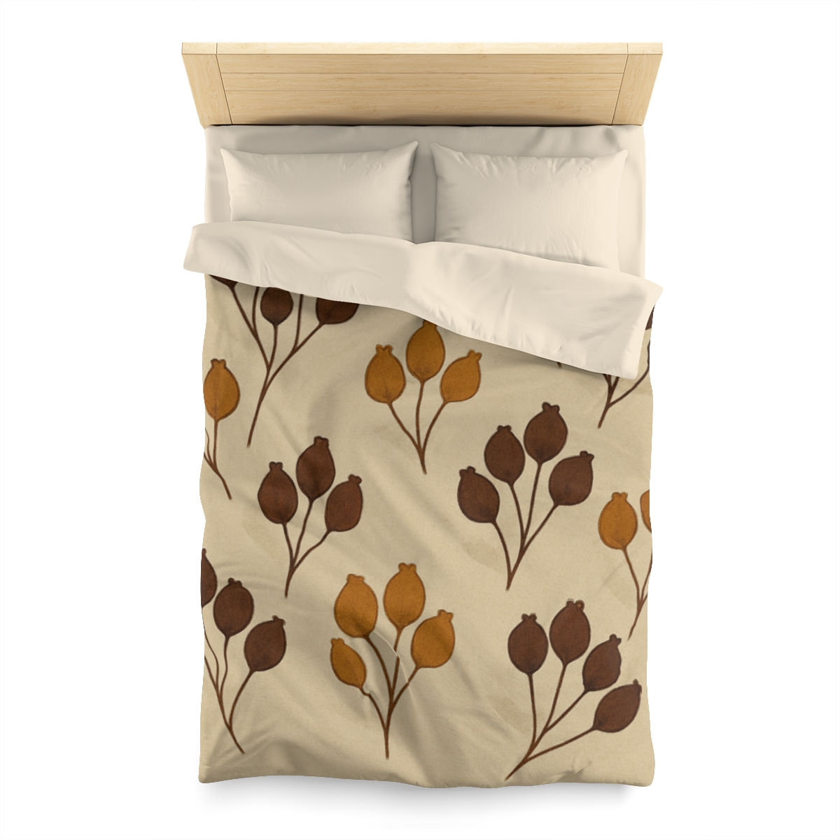 Seed Pod Cluster Study soft comforter duvets